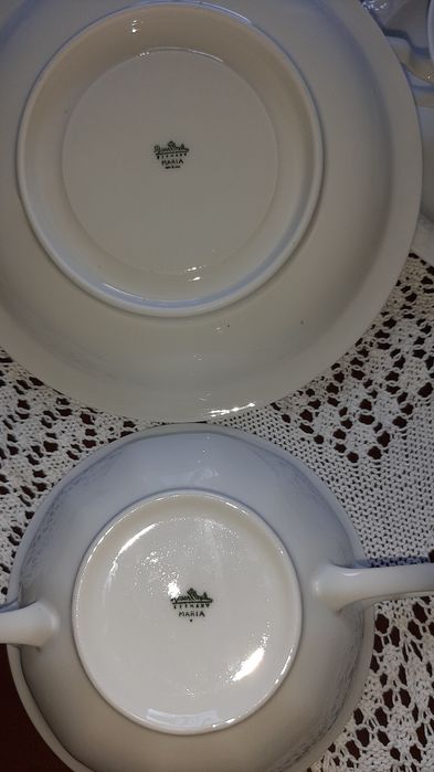 Rosenthal Biała Maria-bulionówki.