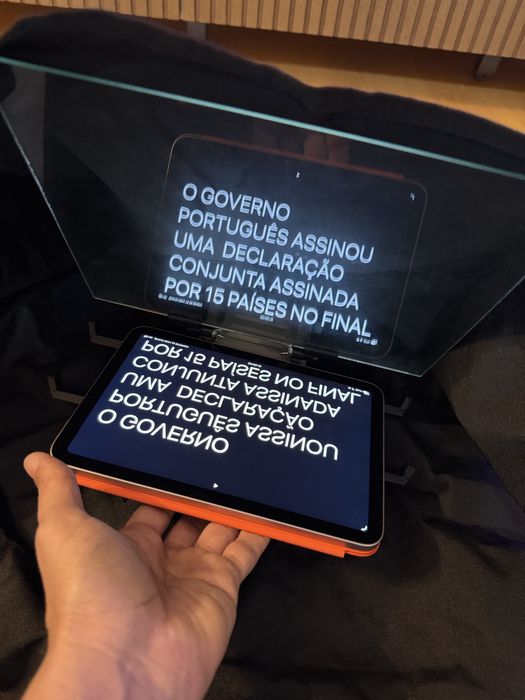 Teloponto / teleprompter