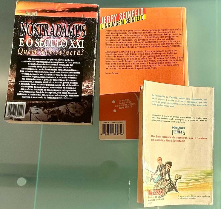 Livros Jerry Seinfeld, Júlio Verne, Stephan Paulus