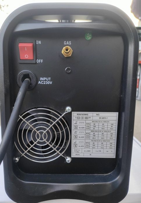 Aparelho de soldar NUTOOL RNS165 MIG