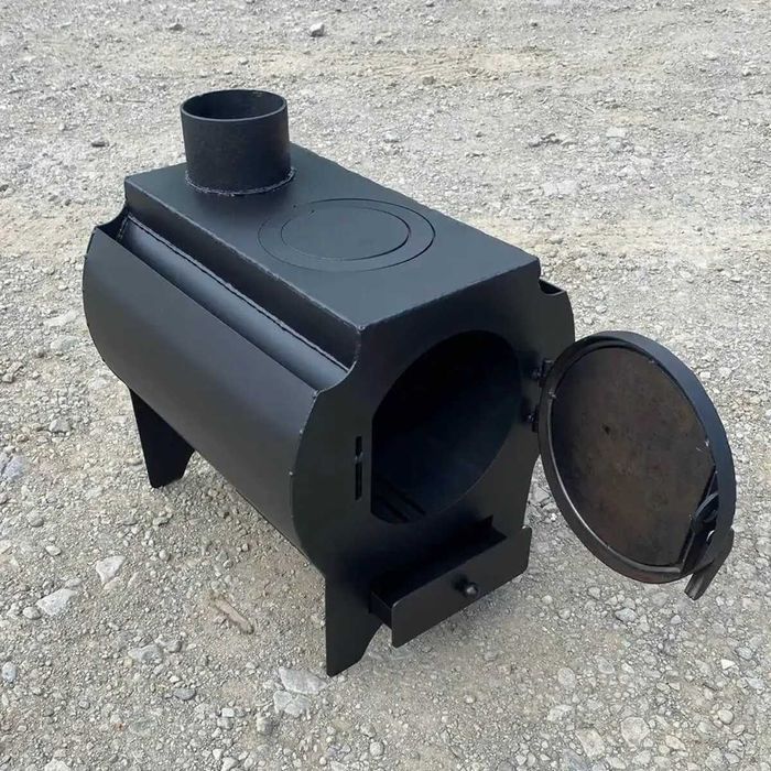 Буржуйка, Булер'ян, Печь, Булерьян с варочной плитой, на 90м3