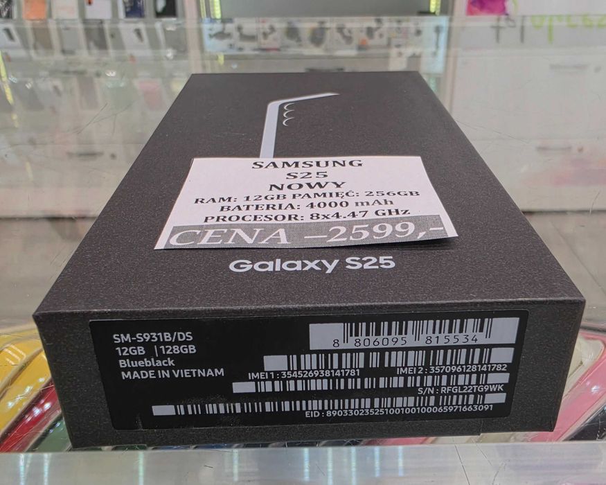 Samsung S25 128GB NOWY Telakces Felicity *Raty 0%