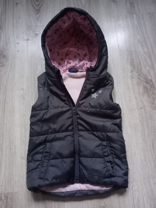 Kamizelka bezrękawnik dziewczęcy
