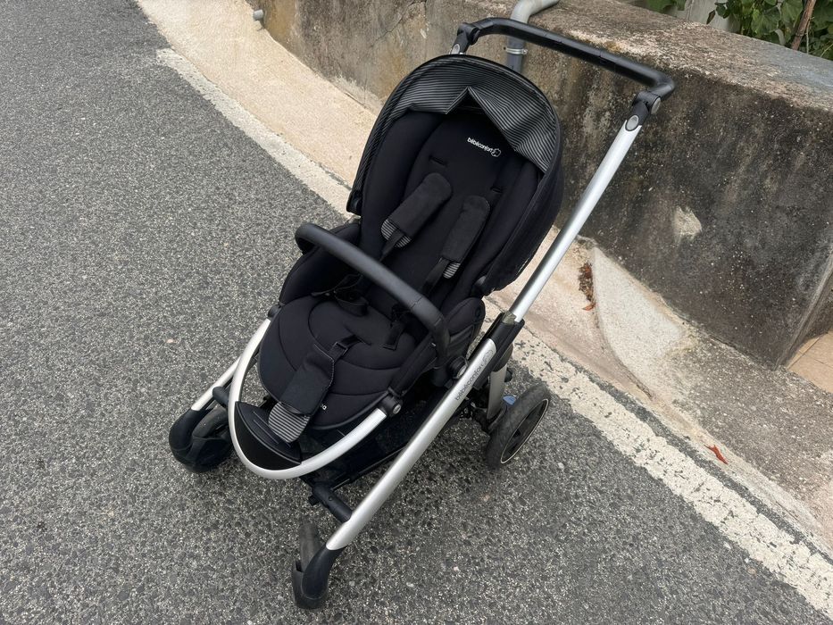 Carrinho + cadeira auto