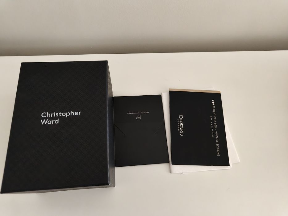 Relógio Christopher Ward C60 Trident  Pro 600 Vintage