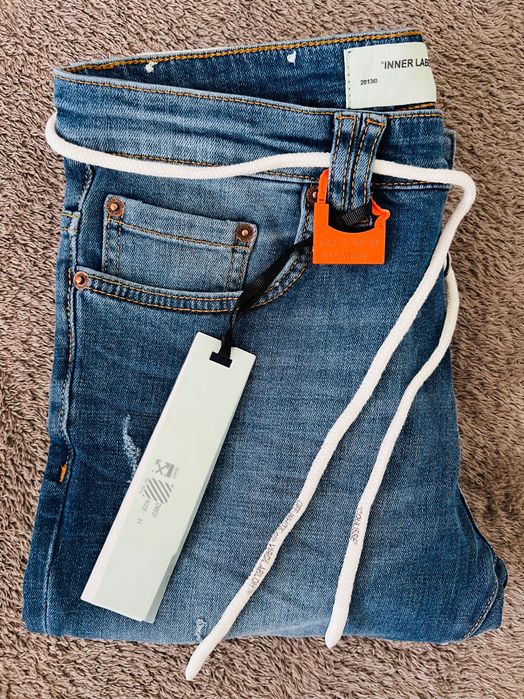 Nowe Spodnie OFF-White Jeans oryg