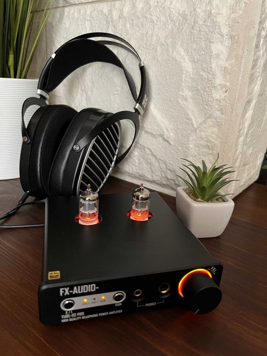 Підсилювач для навушників, попередній підсилювач FX-AUDIO TUBE-02 PROm