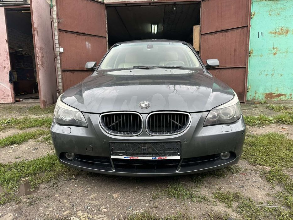 Розборка бмв e60 e61 м57н м57н2 Titangrau Metallic