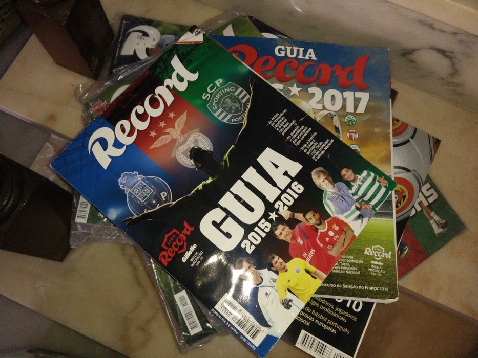 Revistas antigas  Futebol