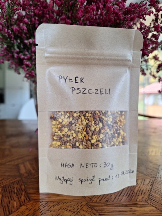 Pyłek pszczeli kwiatowy naturalny produkt polski