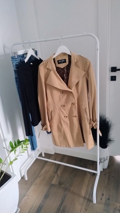 Płaszcz jesienny roz L/XL nowy bez metki