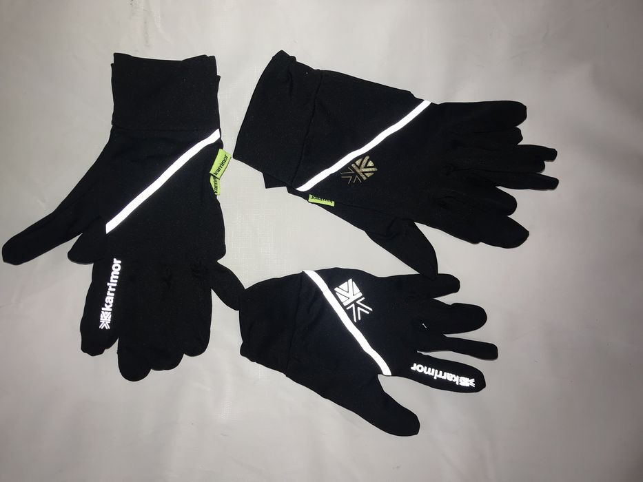 Перчатки спортивні тонкі та флісофі Karrimor XS S M L