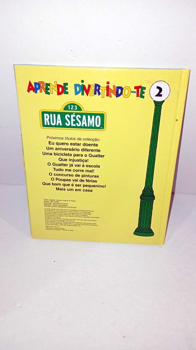 O Gualter Aprende a ler - Livro da Rua Sésamo