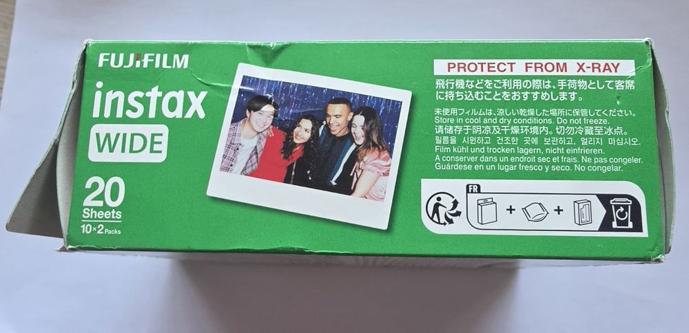 Recargas Fujifilm instax Wide e Mini