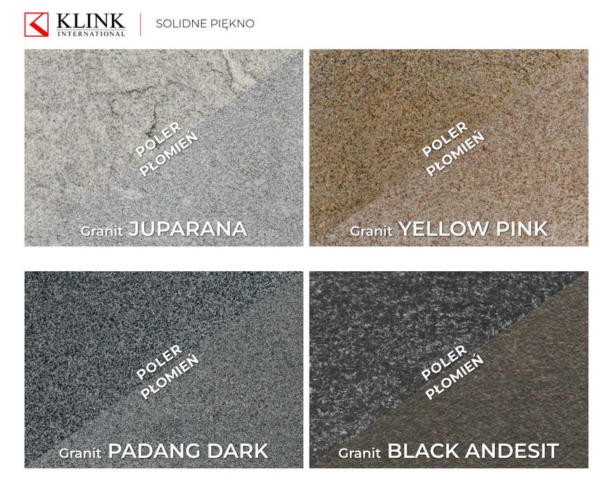 GRANIT G602 Bianco Sardo | PŁOMIENIOWANE płyty | 60x40x2cm | TARAS