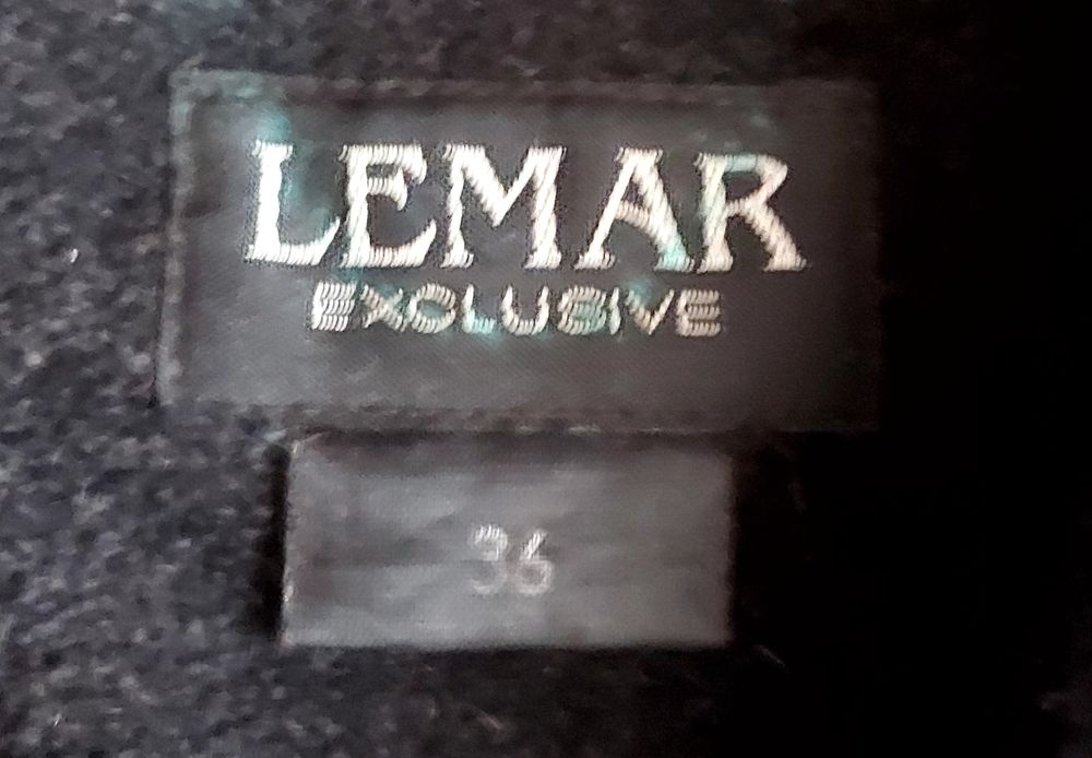 Płaszcz z kapturem Lemar 36 / S wełna kaszmir