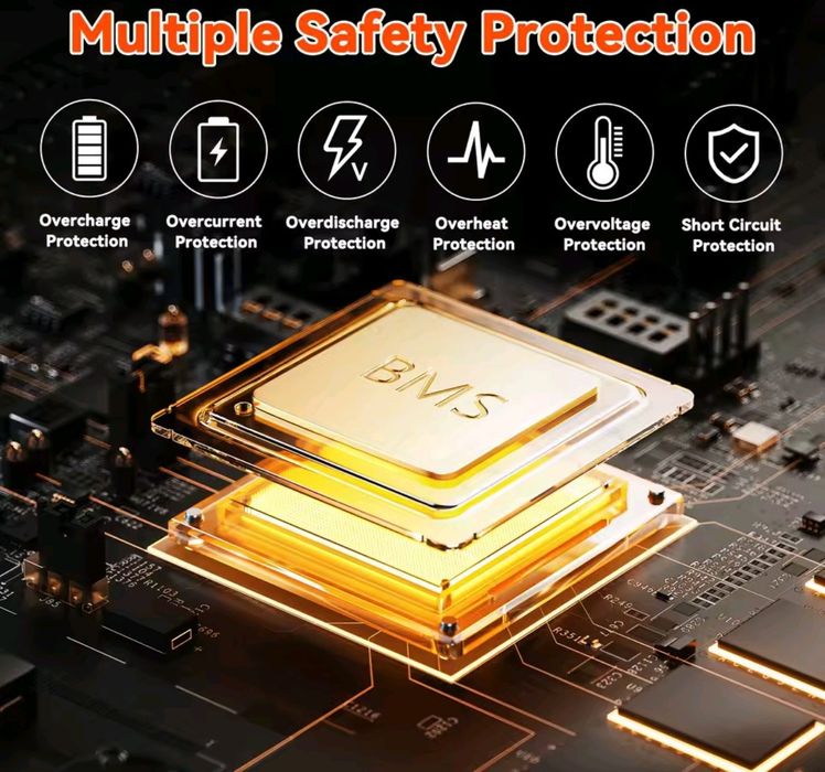 Акумулятор Humsienk 12V 100Ah LiFePo4