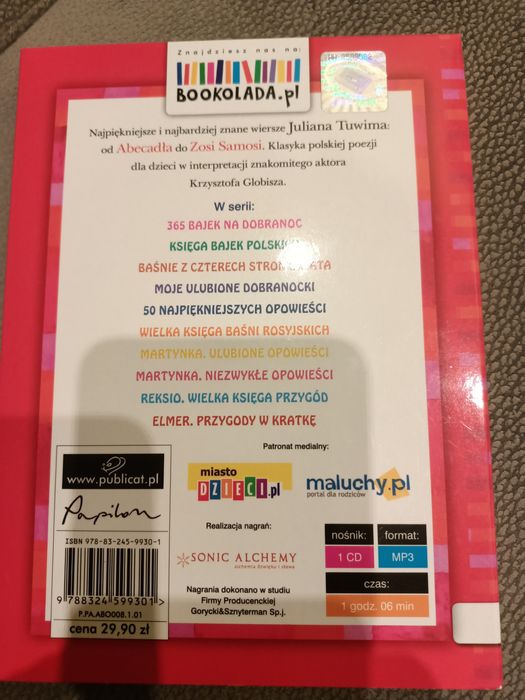 Wielka księga wierszy Tuwima CD