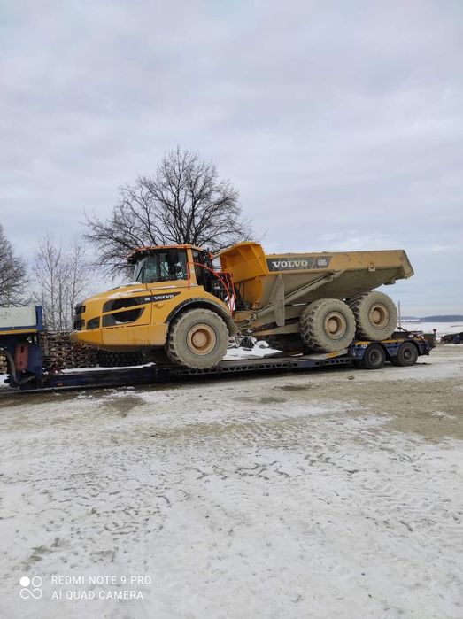 Transport Kombajnów / Sieczkarni / Gabaryty / Tiefbett / Niskopodwozie