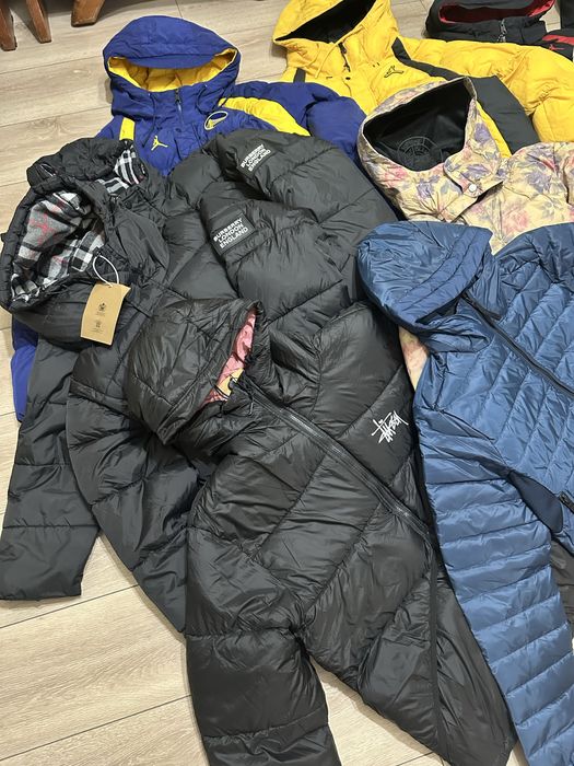 Пуховики stone island jordan essentials burberry