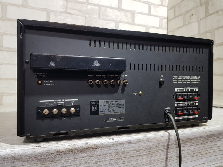 Hi-Fi! Касивер SONY HST-49-AB, *2x25 Вт, FM/AM, б/у з Німеччини