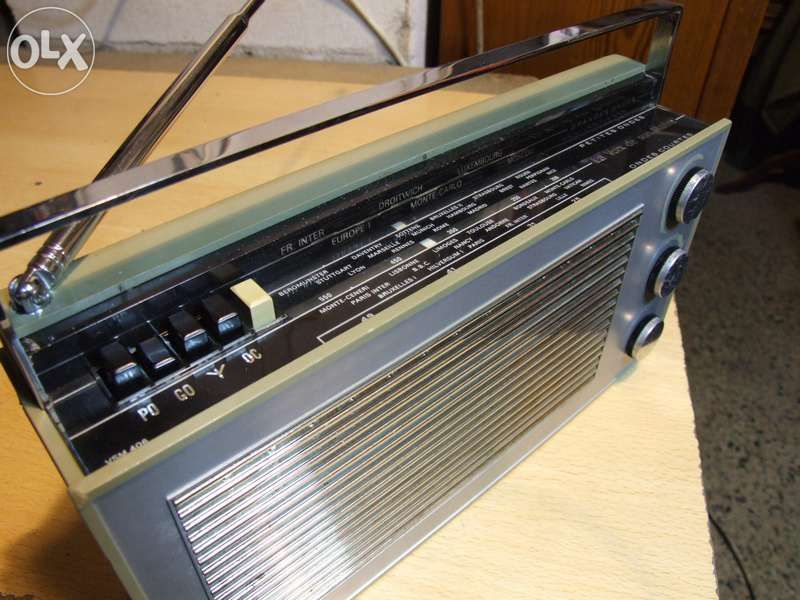 Rádio antigo LA VOIX DE SON MAÎTRE - Anos 60