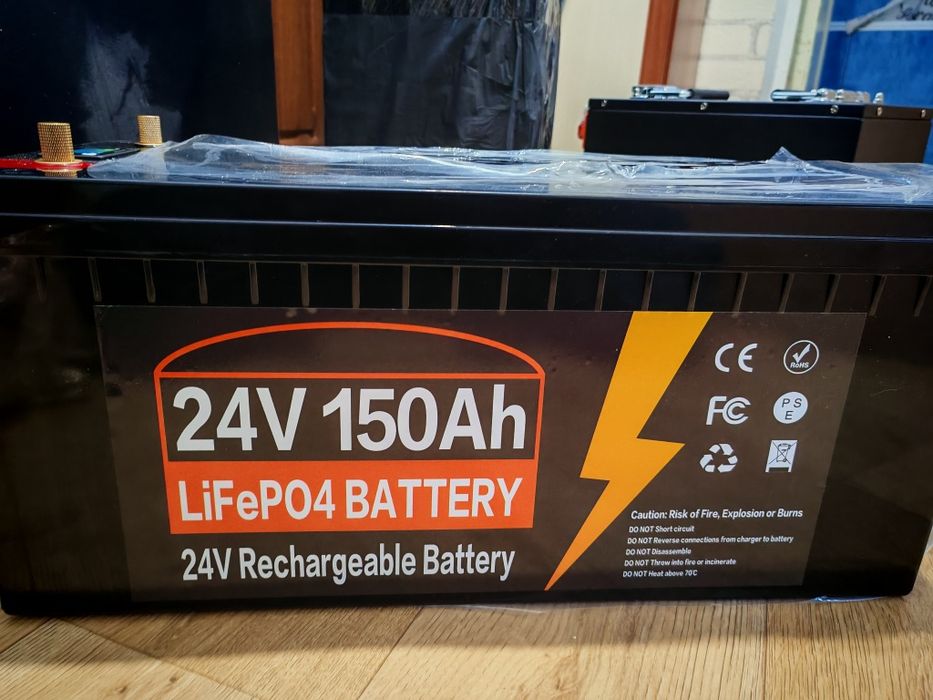 Lifepo4 24v 150ah, 24v 100ah. 12v 100ah