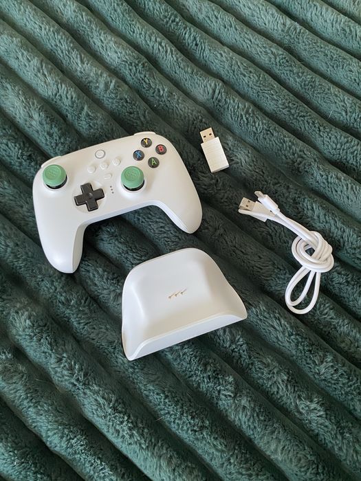 Comando 8BitDuo wireless para PC com doc de carregamento