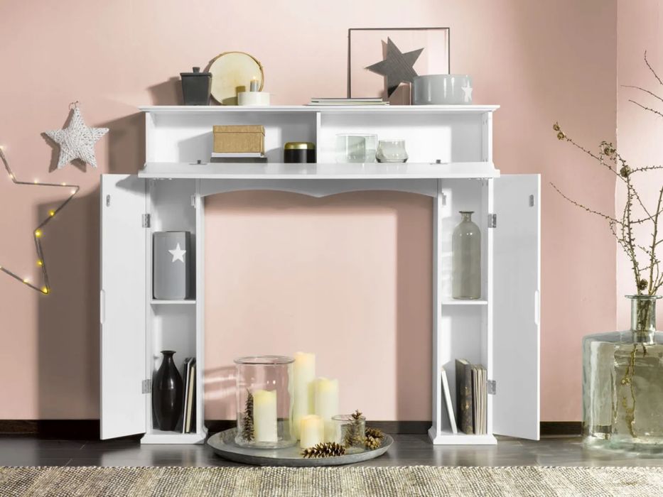 Konsola kominek livarno