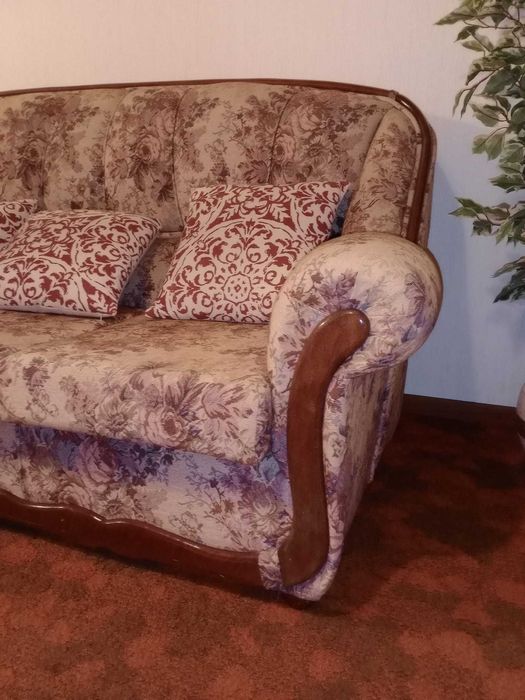 Conjunto de 1 Sofá de 3lugares e 2 poltronas