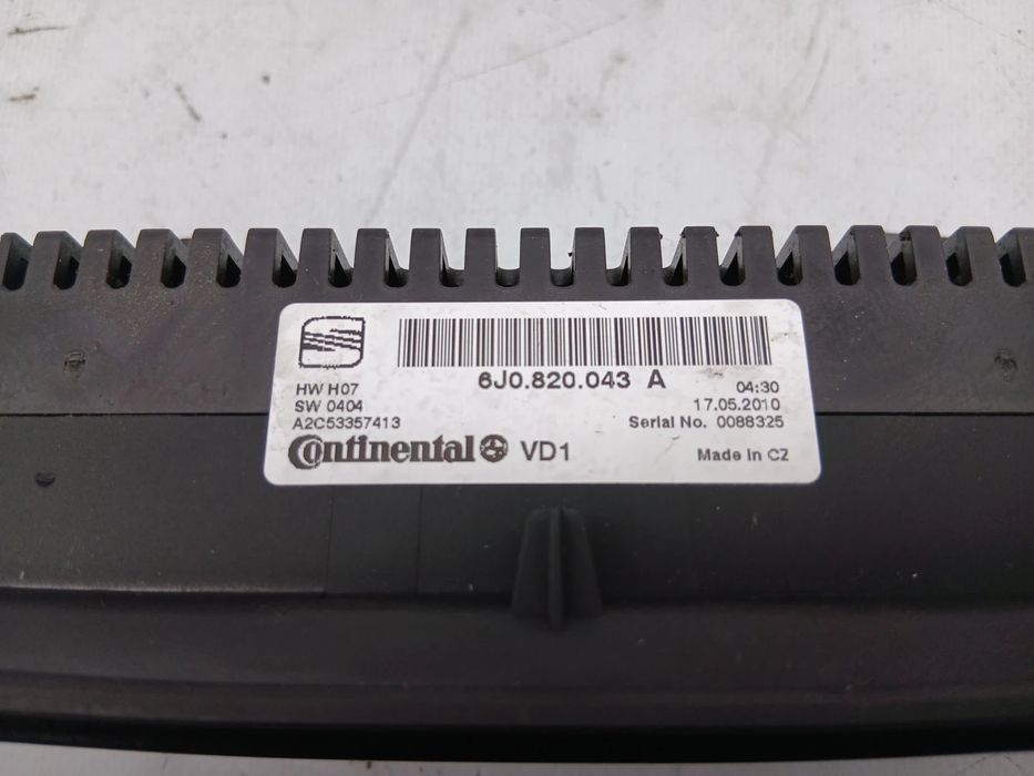 Botão / interruptor do AC SEAT Ibiza IV ST (6J8, 6P8)