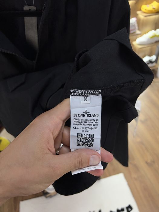 Куртка Bітровка Stone Island x Supreme Black