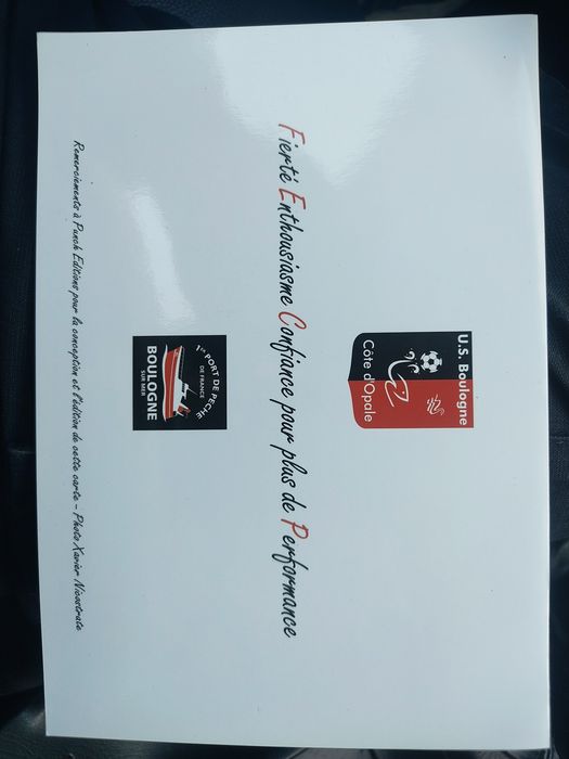 Postal do US Boulogne França 2003 e 2004