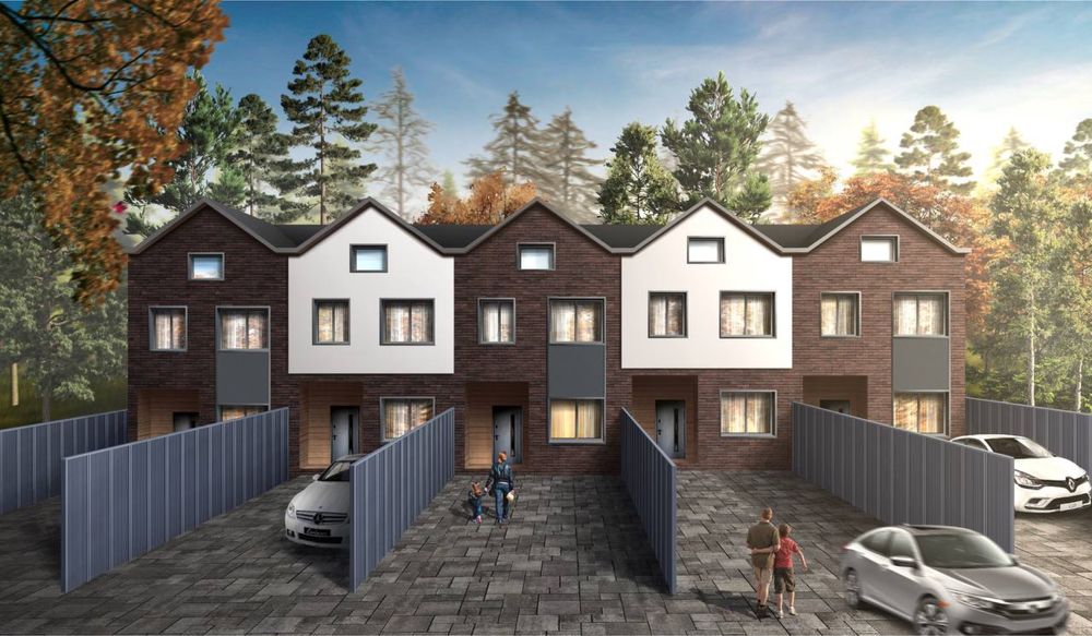 Таунхаус 91м2 +40м2 мансарда.ГАЗ.Центр комунікації