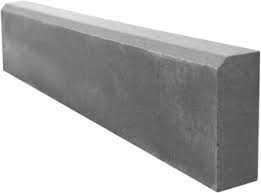 Поребрик (бордюр) сірий вибропрессование