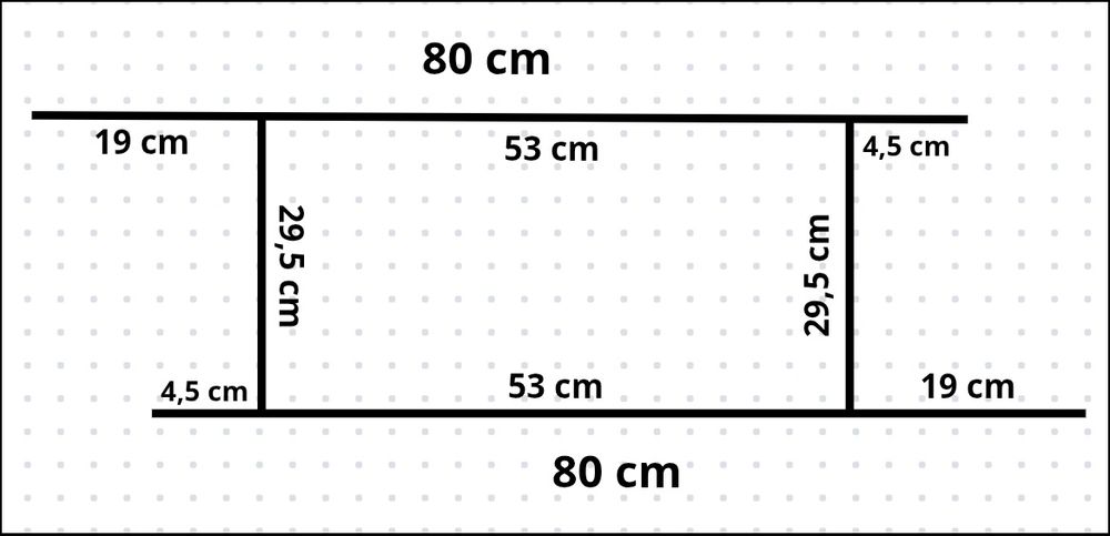 Drewniana półka ścienna