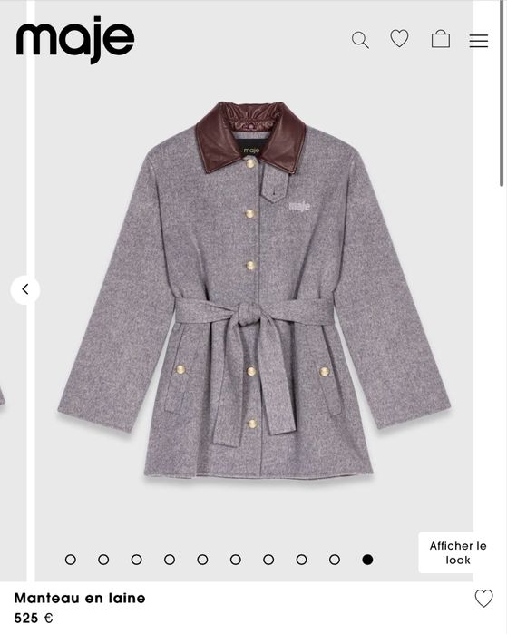 Пальто Maje 36 розмір