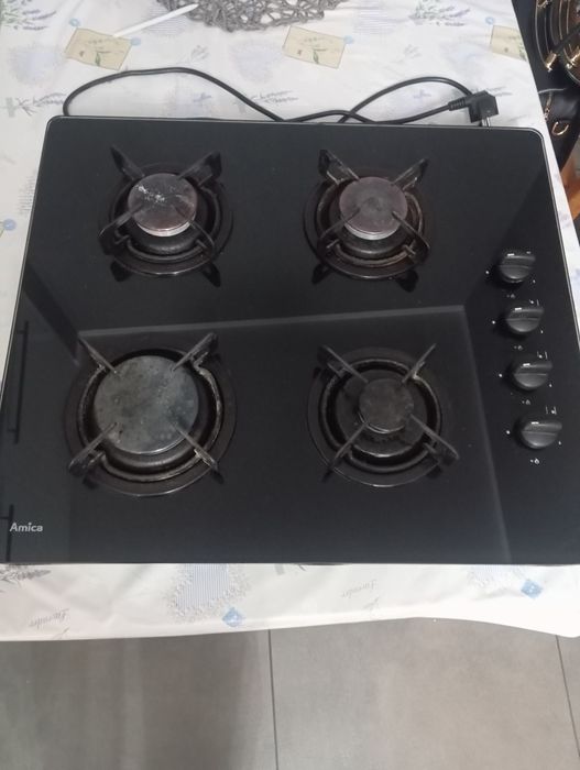 Płyta gazowa na szkle