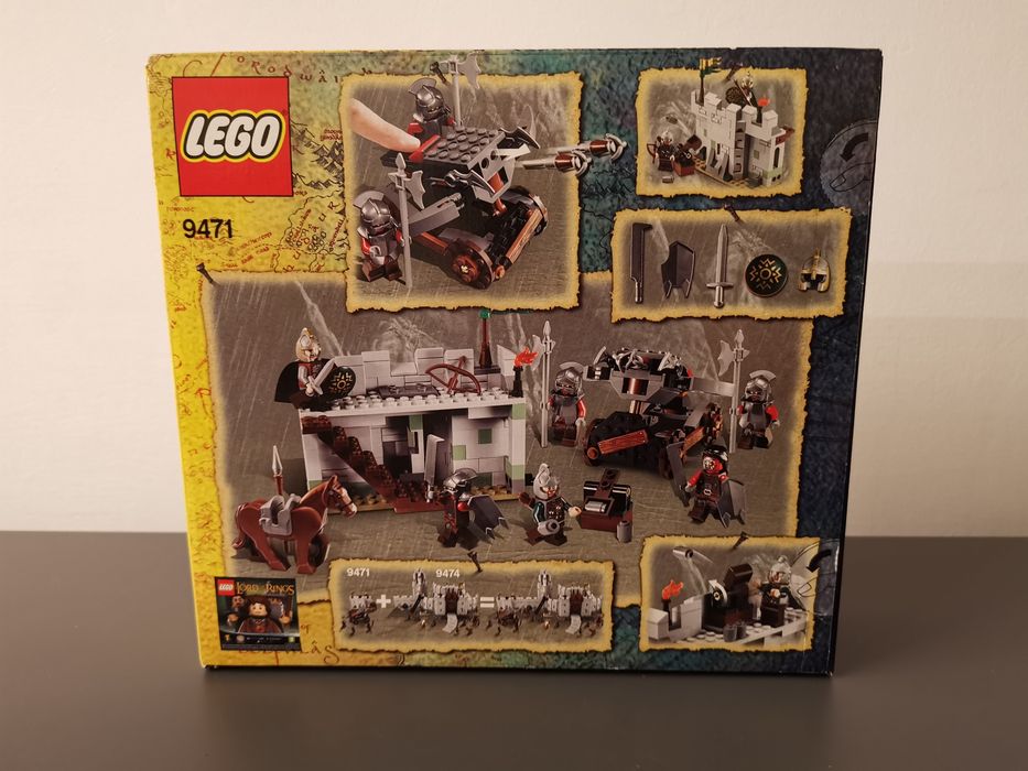 Lego 9474 i 9471 Lord of the rings / Władca Pierścieni
ZESTAW