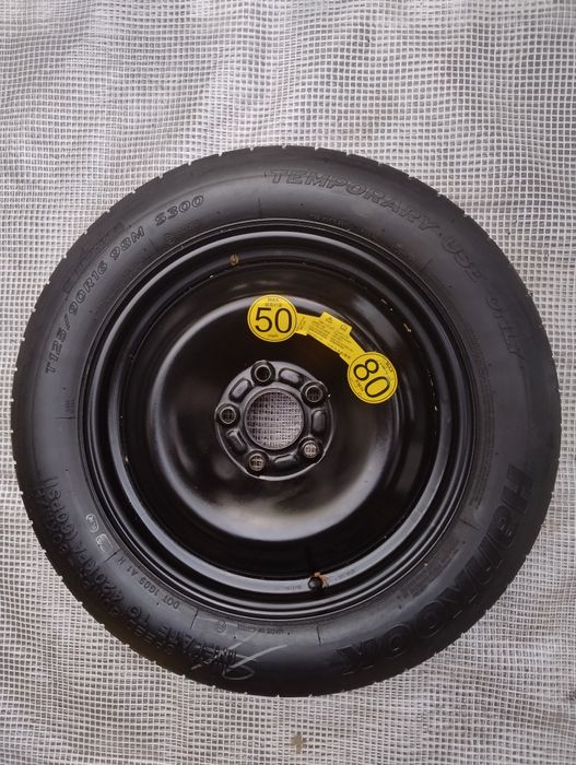 Koło dojazdowe ford c-max 125/90R16 galaxy dojazd zapas 16 cali wysyłk