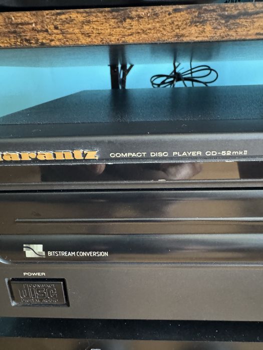 Leitor de cds Marantz cd 52 mk2