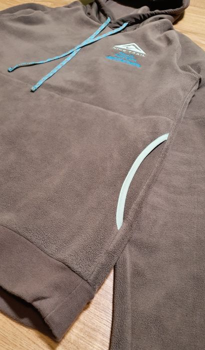 Bluza Nike Trail S Brązowa z Kapturem