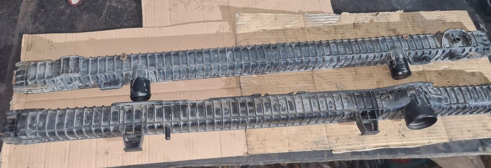 Zakonczenie chłodnicy okucie  daf xf 106