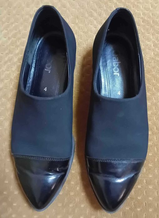 Czarne baleriny Gabor rozmiar 37