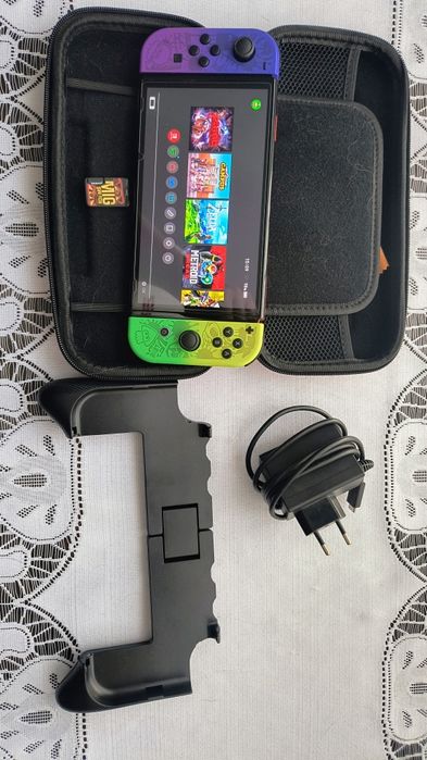 Konsola Nintendo Switch Oled + MigSwitch