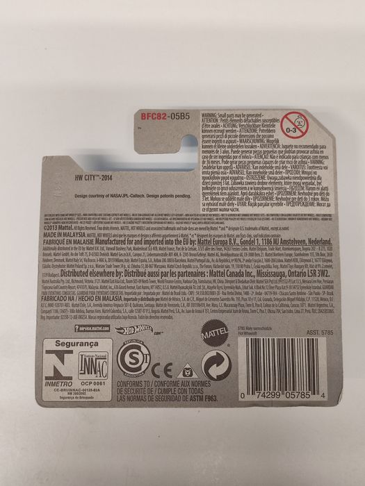 Hot Wheels em Cartela