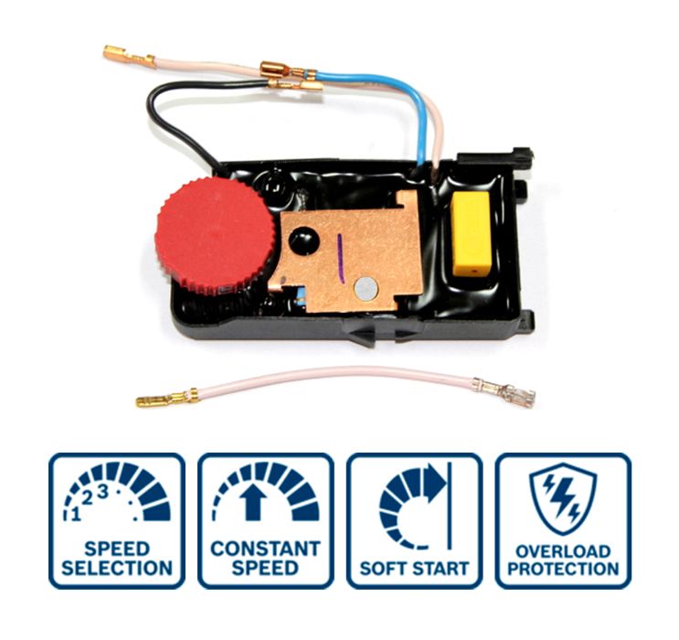 Controlador de Velocidade Variável para Rebarbadora GWS 14-125 CIE