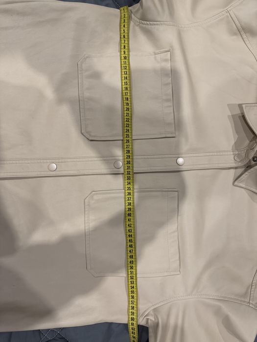 Бежевая куртка из экокожи PRiMARK 52-52р