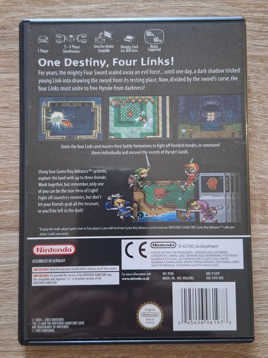 The Legend of Zelda: Four Swords Adventures Gamecube