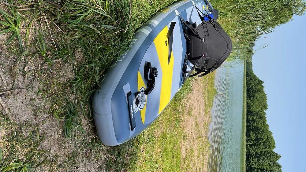 SUP-дошка 335см + весло для каяку. Надувна SUP-дошка для плавання. Сап борд. Дошка для серфінгу.